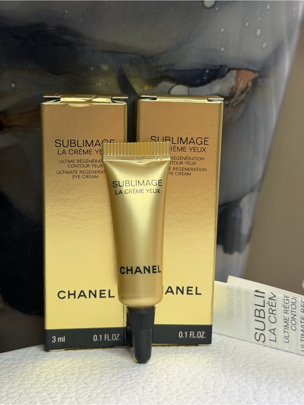 Chanel Sublimage La Crème Yeux Eye Cream - 2x3ml each - Picture 2 of 4